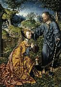 Oostsanen, Jacob Cornelisz van Christ Appearing to Mary Magdalen as a Gardener painting